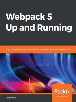 cover image of Webpack 5 Up and Running